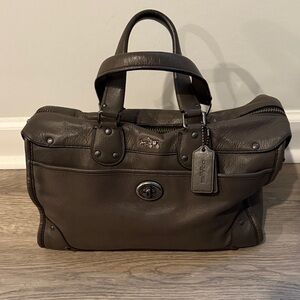 Coach Rhyder Satchel in Mink